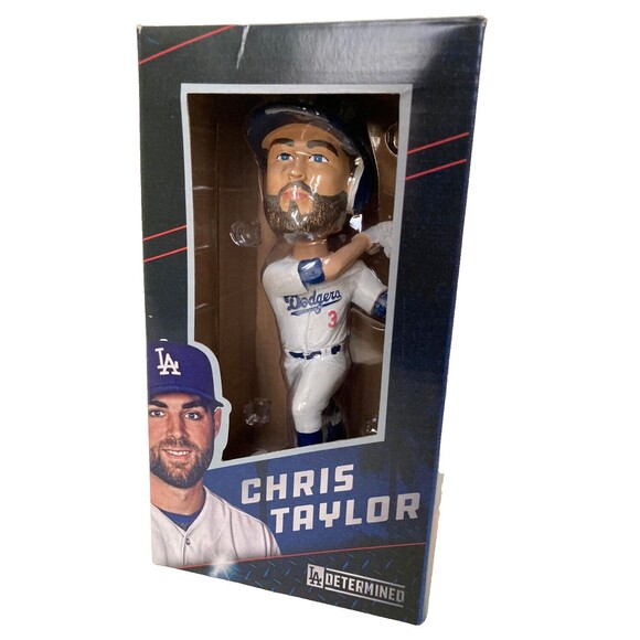 Los Angeles Dodgers Other - 2018 Chris Taylor Los Angeles Dodgers Bobblehead SGA NIB
